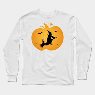 halloween witch Long Sleeve T-Shirt